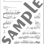 [Piano Solo] Print Sheet Music [Last Christmas] (Wam!)