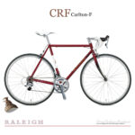 ARAYA RALEIGH CRF Carlton-F Maroon Red  (2018 model)