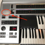 YAMAHA STAGEA Logo Plate Parts number: ZJ837700 - Image 3