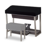 Electone STAGEA Cover Black colour for ELS-01,01C,01X,02,02C,02X and ELC-02 (Body cover  only)