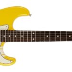 （Sold out )(N/A)Hybrid II Stratocaster HSS Limited Run Graffiti Yellow Made in Japan