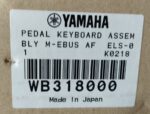 Pedal Keyboard Assembly M-Ebus AF for ELS-01/01C Yamaha (Parts No: WB318000) - Image 4